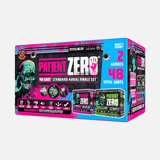 Patient Zero™ 48 Shot Standard Aerial Finale Sets®