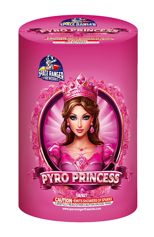 Fuente Estándar Princesa de Fuego