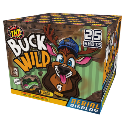 Buck Wild 25-Shot XL Aerial Cake
