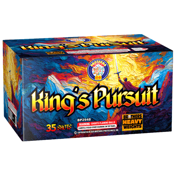 Kings Pursuit 35-Shot XL Aerial Cake