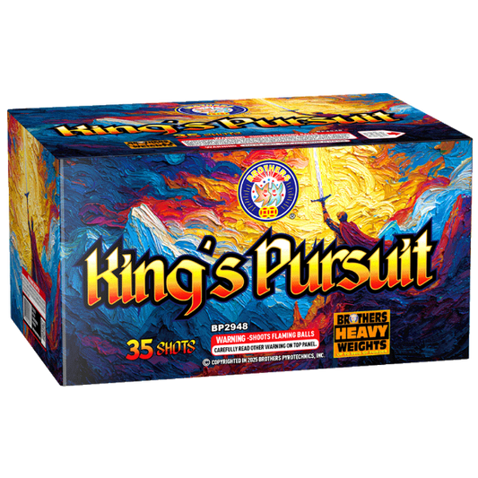 Kings Pursuit 35-Shot XL Aerial Cake