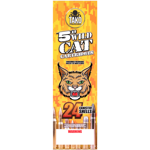 Wildcat Cartridges 24-Shot 5 in. Canister Shells