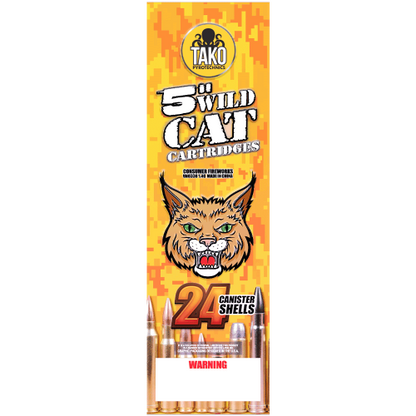 Wildcat Cartridges 24-Shot 5 in. Canister Shells