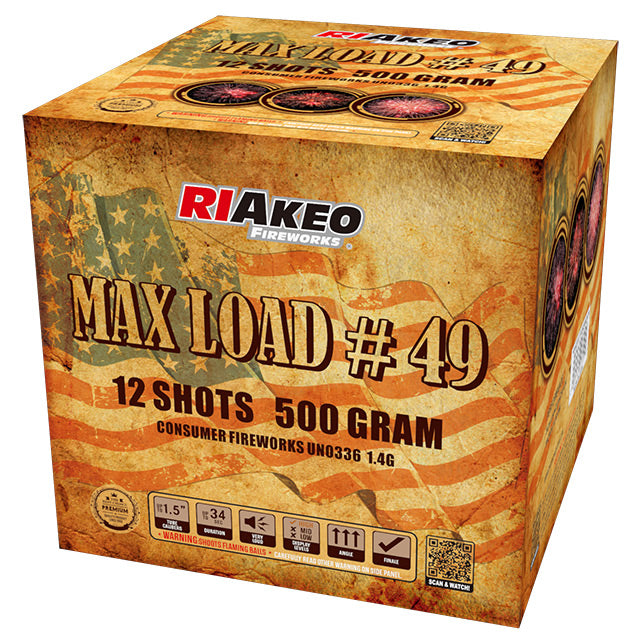 Max Load #49 Torta aérea de 12 disparos XL