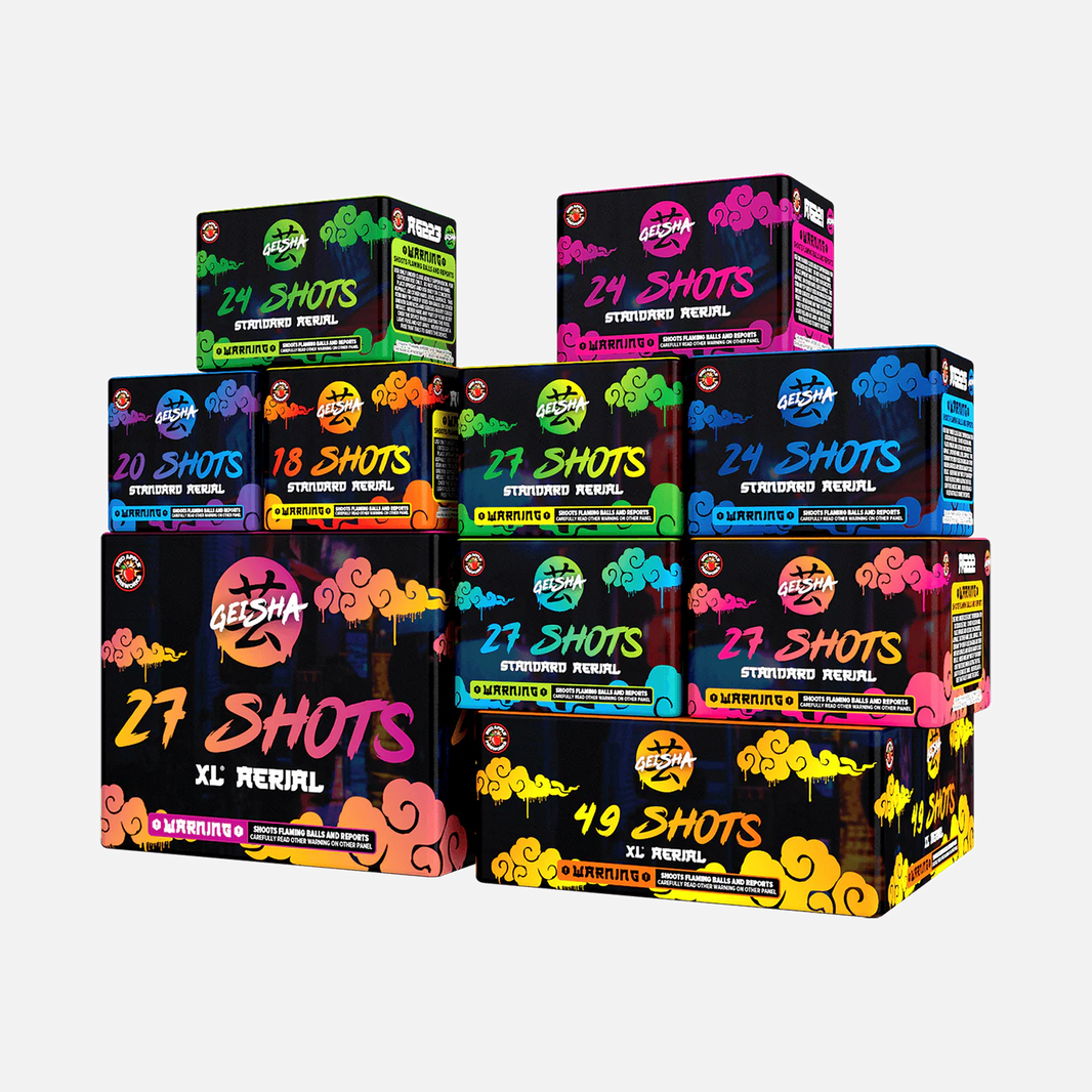 Geisha® Case 267 Shots Sampler®