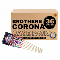 Cohete Grande Corona de 6 Disparos | Paquete de Caja™ 36/1