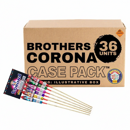 Corona 6-Shot Large Rocket | Case Pack™ 36/1