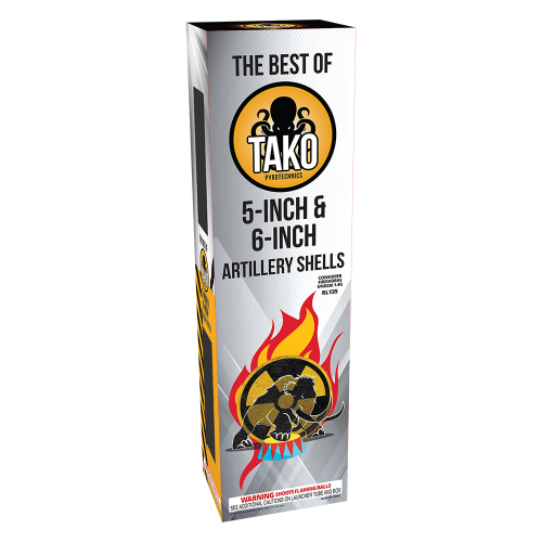 Best of Tako 5 in. & 6 in. 24-Shot Canister Shells