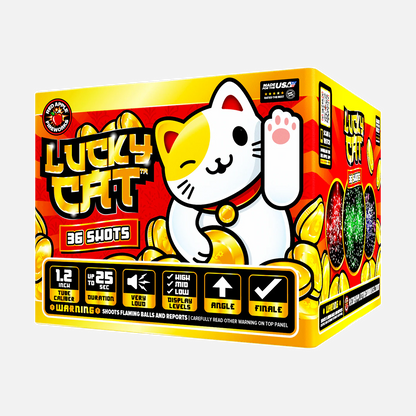 Lucky Cat™ 36-Shots XL® Aerials