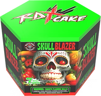 Skullblazer 7-Shot XL Aerial Cake