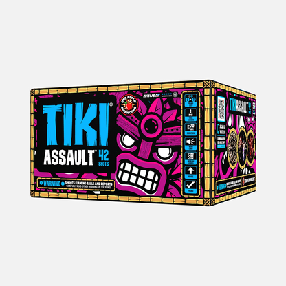 Juego aéreo final grande Tiki® Assault™ de 84 disparos®
