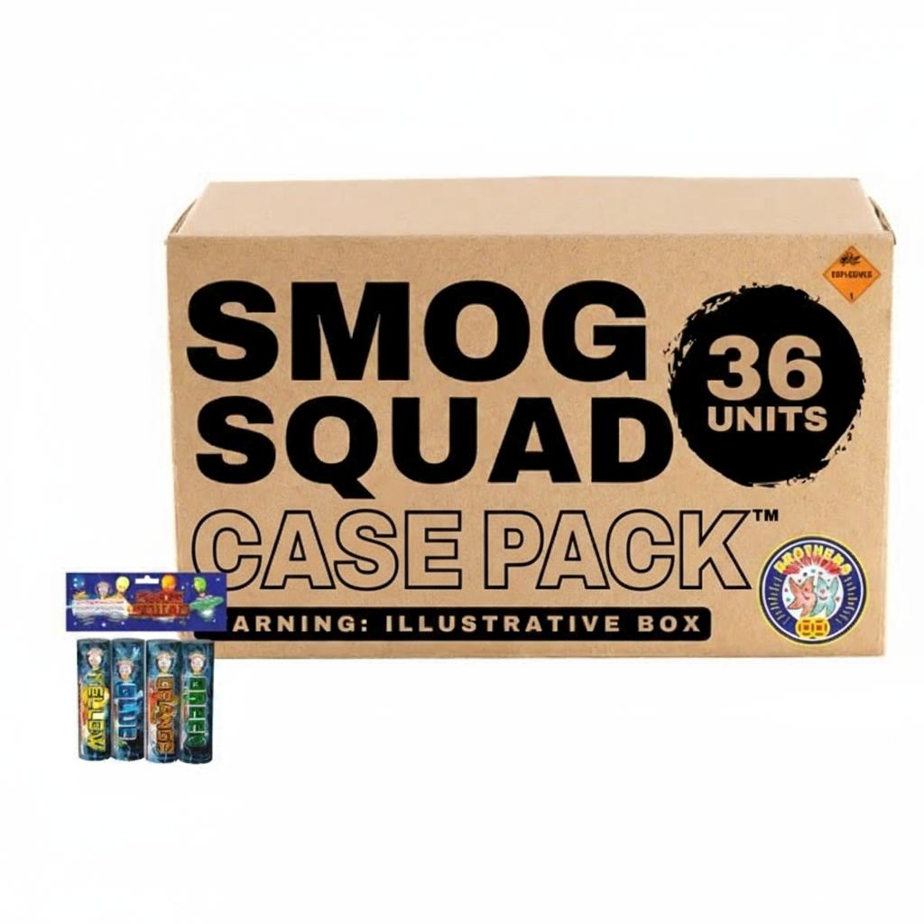 Smog Squad (4-Pack) Large Smoke Bomb | Case Pack™ 36/1