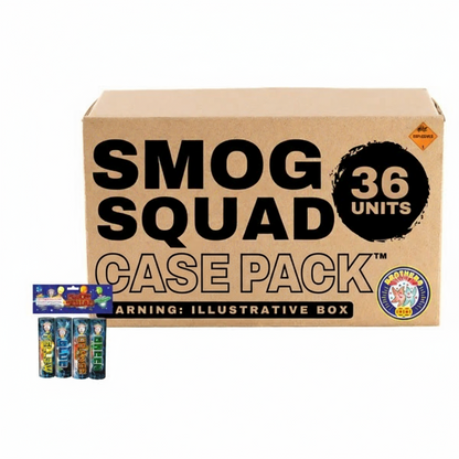 Smog Squad (4-Pack) Large Smoke Bomb | Case Pack™ 36/1