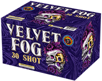 Torta aérea XL "Velvet Fog" de 30 disparos