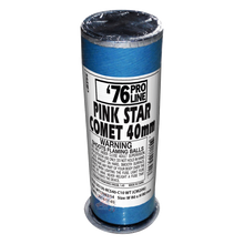 40mm Pink Star Comet Single Shot Pro-Line