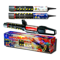 Spinburst Freedom 588-Shot Barrage Roman Candle (3-Pack)