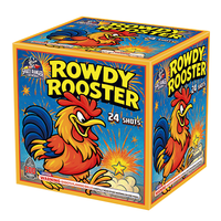 Rowdy Rooster 24-Shot XL Aerial Cake