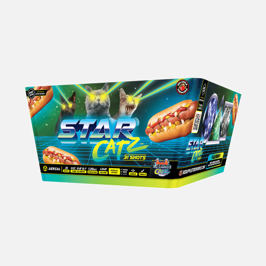 Star Catz™ 31-Shots XL® Aerials