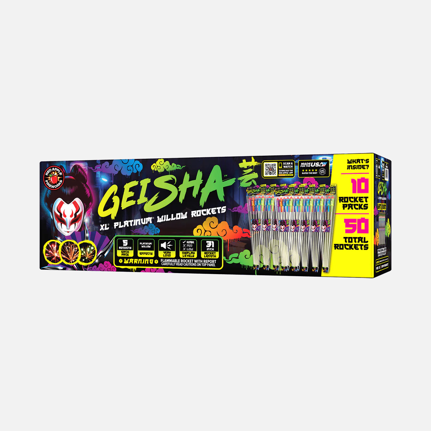 Geisha XL Platinum Willow Rockets
