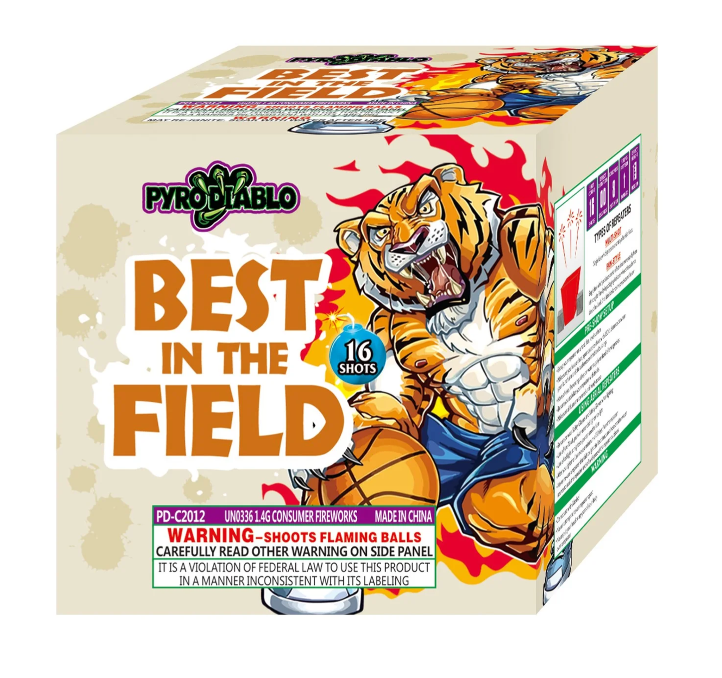 Best In The Field 16-Shot Standard Aerial Cake