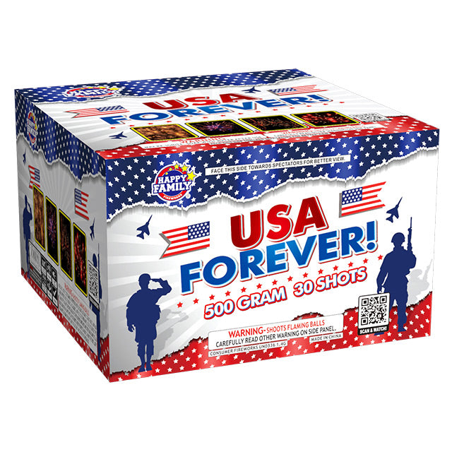 USA Forever 30-Shot XL Aerial Cake