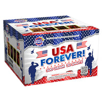Torta aérea XL de 30 disparos USA Forever