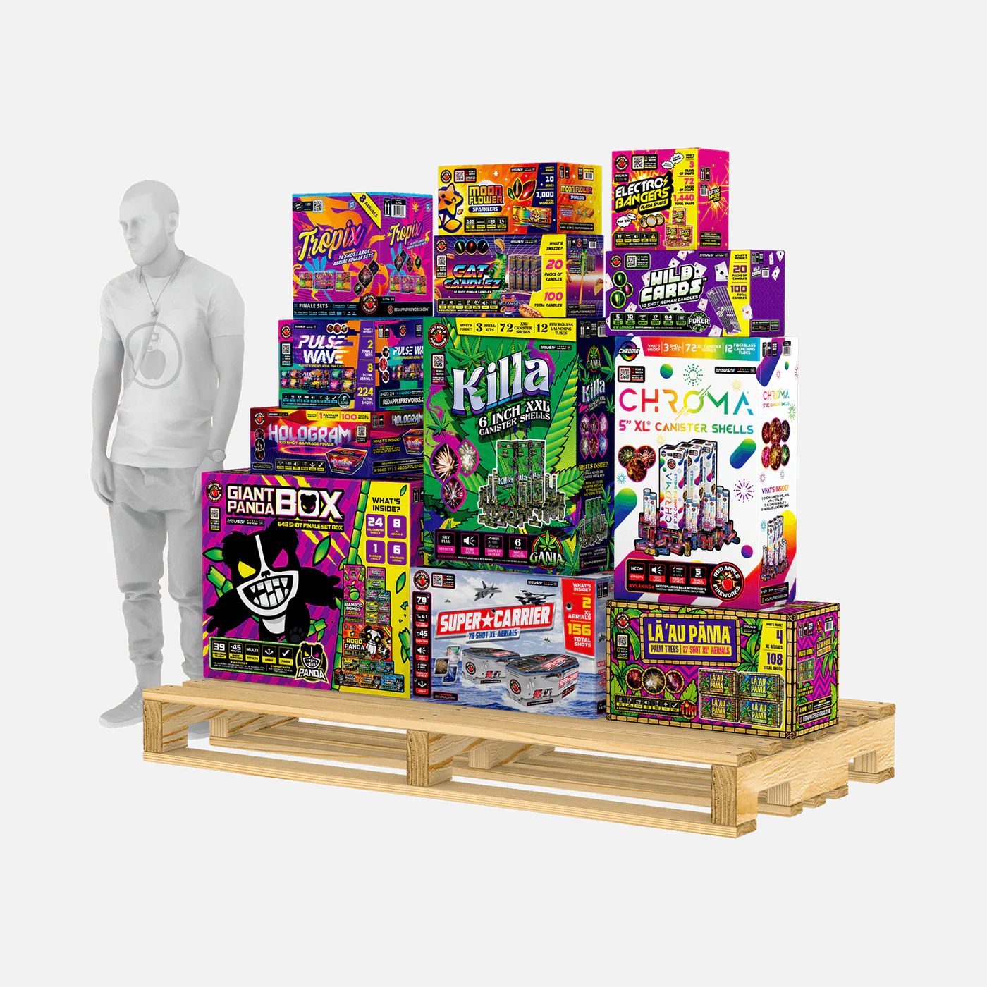 Pyro Perfection™ Party Pallet Sampler®