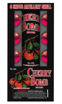Bombas de Artillería Cherry Bomb de 6 Disparos