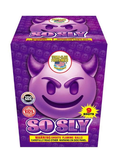 So Sly 9-Shot Standard Aerial Cake