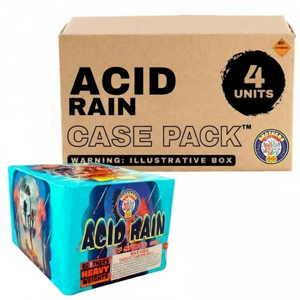 Acid Rain 37-Shot XL Aerial Cake | Case Pack™ 4/1