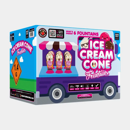 Ice Cream Cone® Fountains