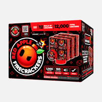 Petardos Red Apple® Bombs de 1,000 tiros con final de 100 disparos