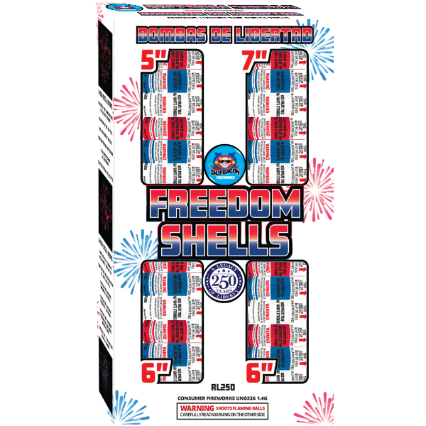 Freedom Shells 24-Shot 5/6/7 in. Canister Shells