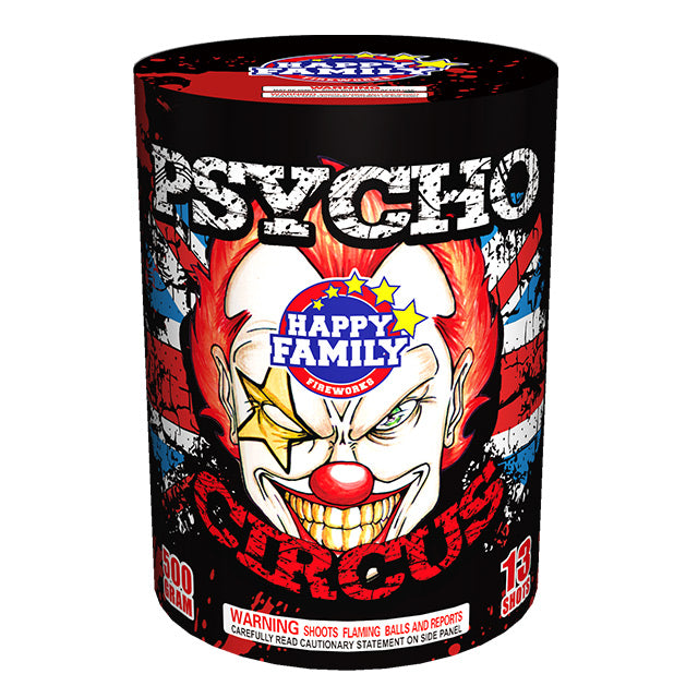 Psycho Circus 13-Shot Standard Aerial Cake