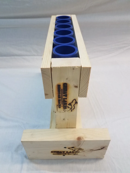Great Lakes Mortar Racks™ 6-Shot Single Row (6 Shooter)