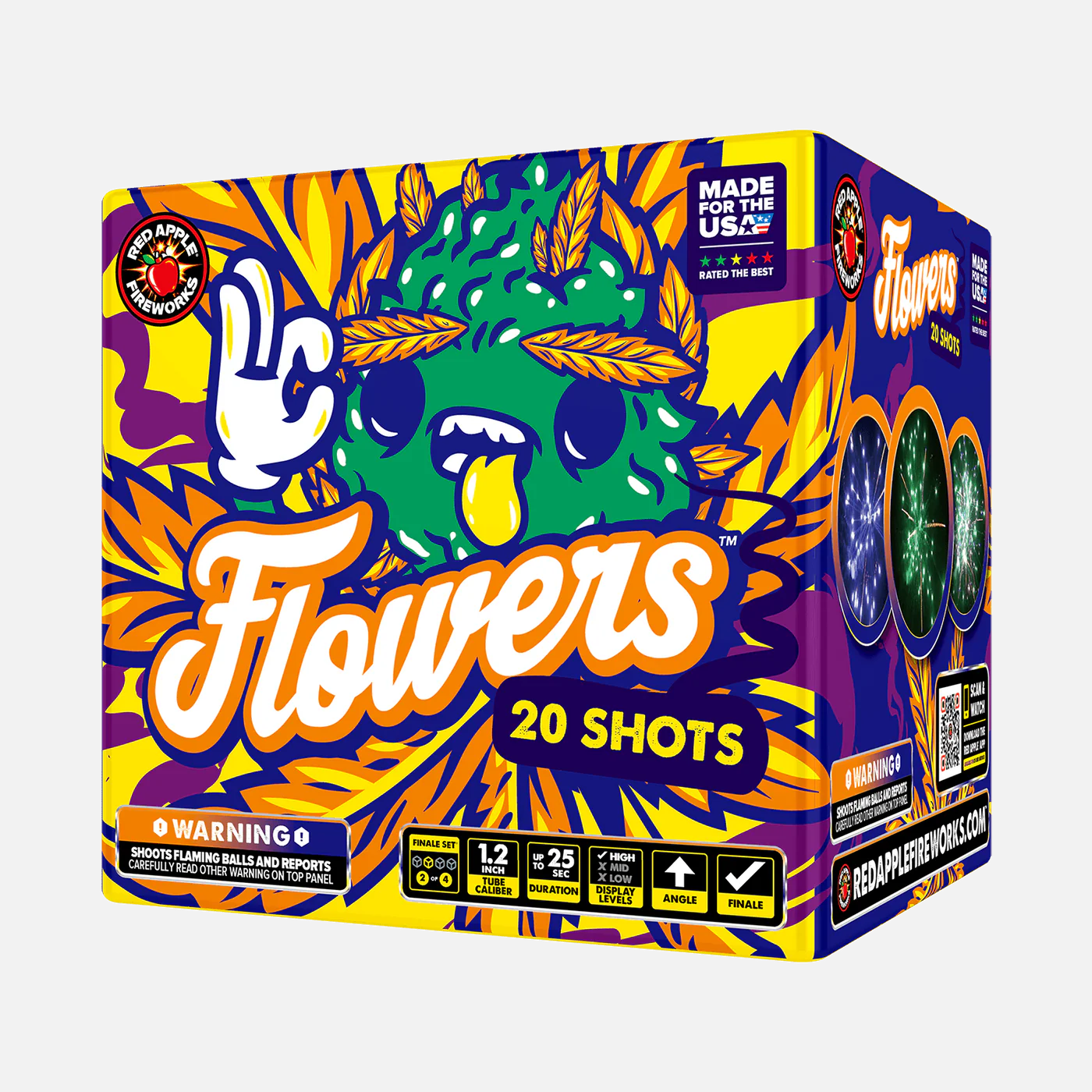 Flowers 80-Shot XL Aerial Finale Set