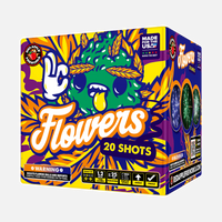 Flowers™ Set de Final de Fuegos Artificiales de 80 Disparos XL®