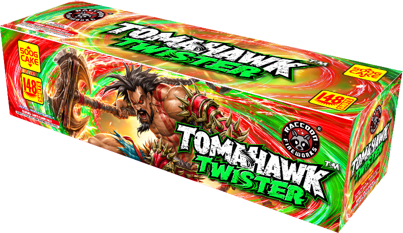 Tomahawk Twister 148-Shot XL Aerial Cake