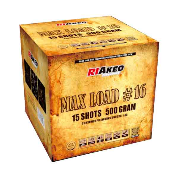 Max Load #16 15-Shot XL Aerial Cake