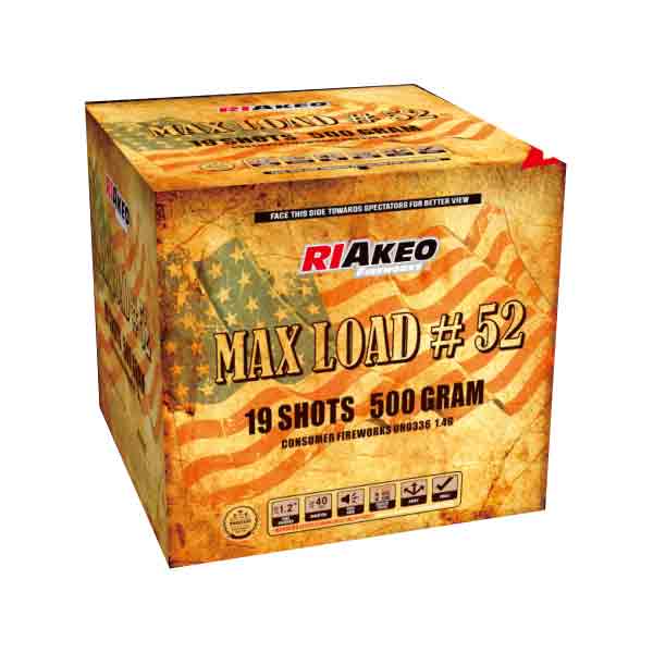 Torta aérea XL Max Load #52 de 19 disparos