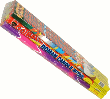 10-Shot Roman Candle Assortment (12-Pack)
