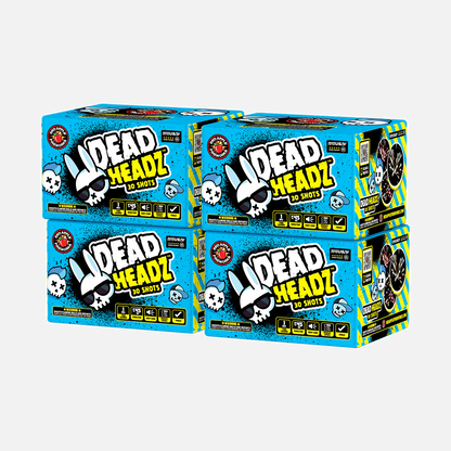 Dead Headz™ 30 Disparos Aéreos Grandes