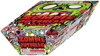 Zombie Outbreak 198-Shot XL Aerial Cake