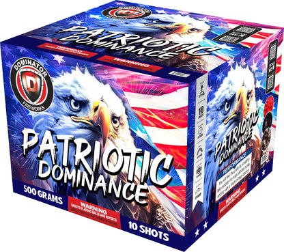 Patriotic Dominance 10-Shot XL Aerial Cake