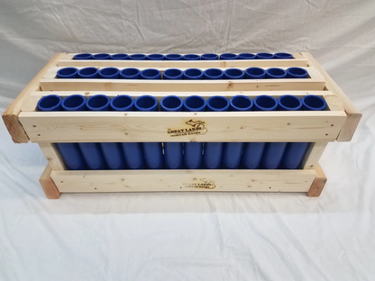 Great Lakes Mortar Racks™ 36-Shot Single Row Fan Rack