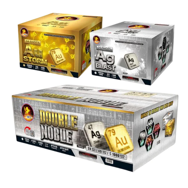 Double Noble 49-Shot XL Aerial Assortment Set