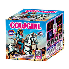 Cow Girl 20-Shot Standard Aerial Cake