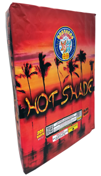 Hot Shade 205-Shot XL Aerial Cake