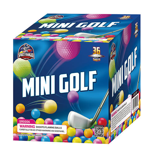 Mini Golf 36-Shot Standard Aerial Cake