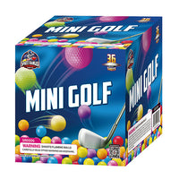 Mini Golf 36-Shot Standard Aerial Cake